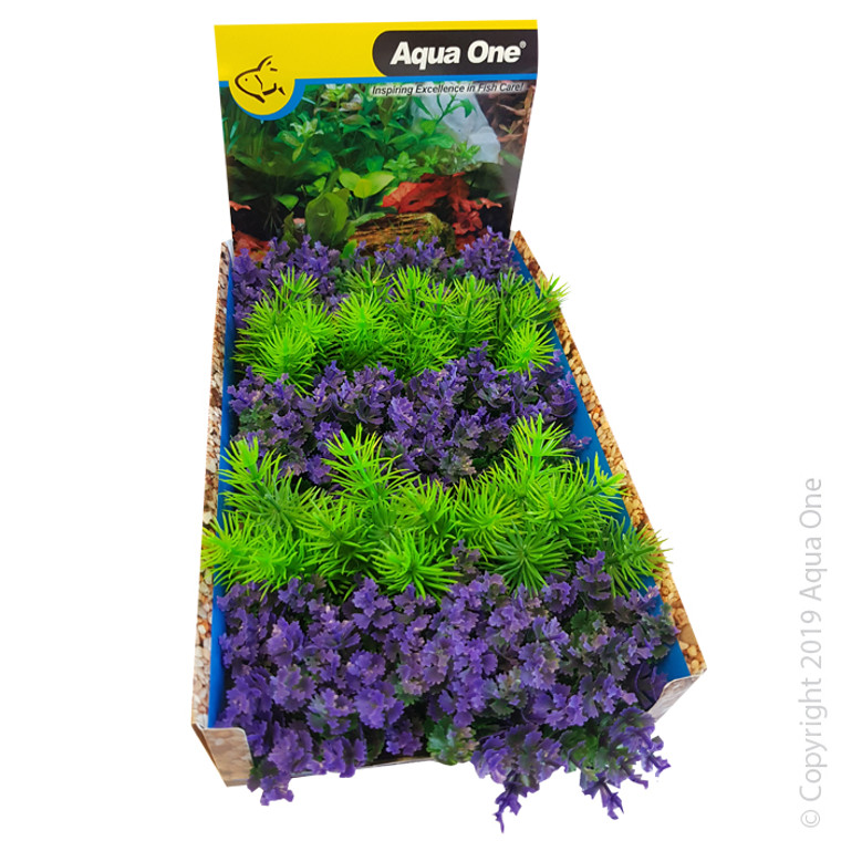 Aqua One Ecoscape Foreground Catspaw Purple / Ambulia Green Mix Single