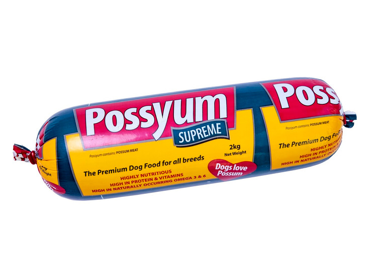 Possyum Dog Roll 2kg Single