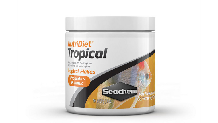 Seachem Nutridiet Tropical Flakes W/Probiotics 30g 1082