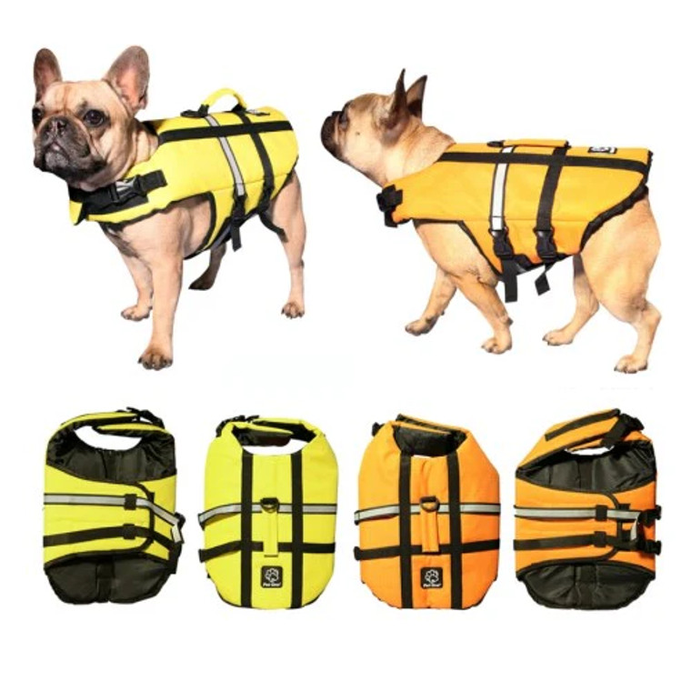 Pet One Dog Splash Swim Buoyancy Vest 35l X 60-68cm 10-19kg Yellow