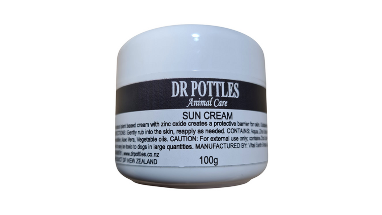 Dr Pottles Animalcare Sun Cream100gm