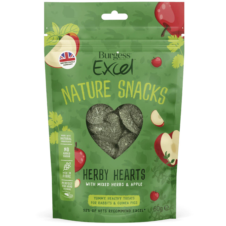 Burgess Herby Hearts 60G