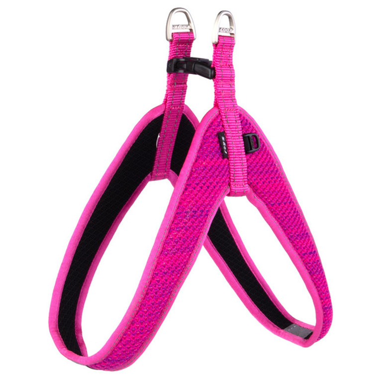 Rogz Fast Fit Harness Pink Medium