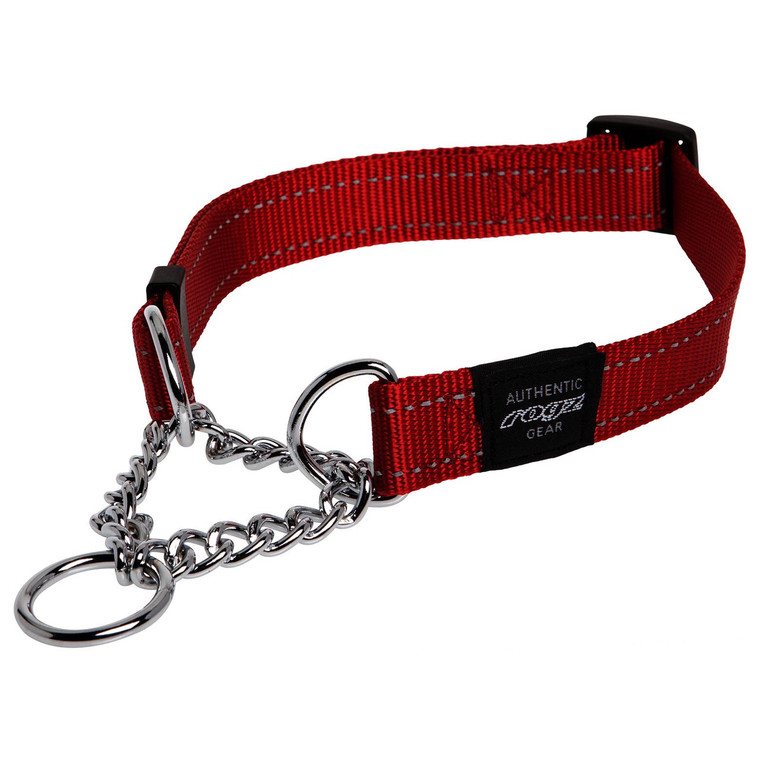 Rogz Obedience Collar Red XL