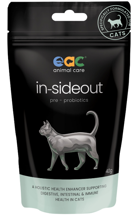 EAC In-sideout Cat - Pre and Probiotic supplement 40g
