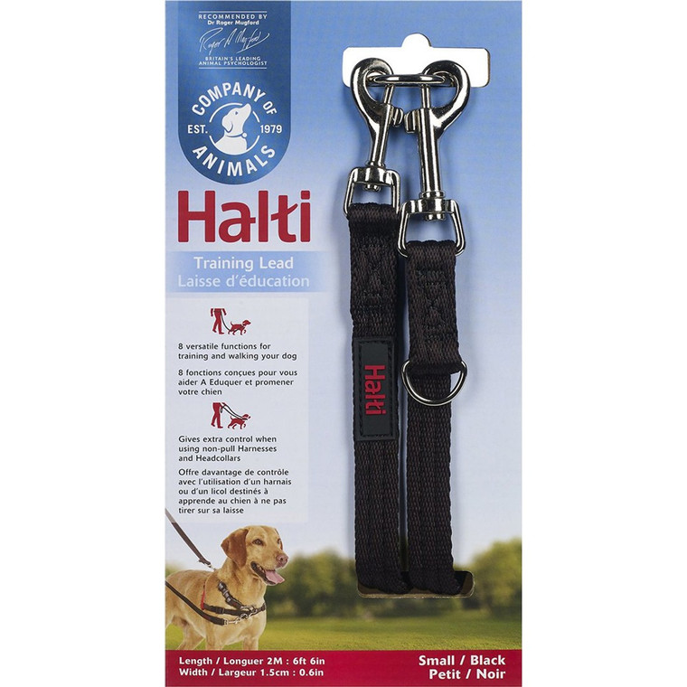 Halti Training Lead Small Black