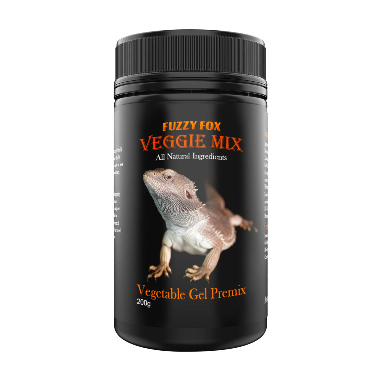 Fuzzy Fox Reptile Veggie Mix 200g