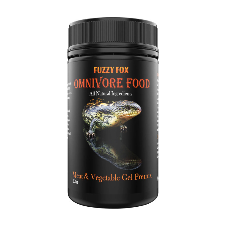 Fuzzy Fox Reptile  Omnivore Mix 200g