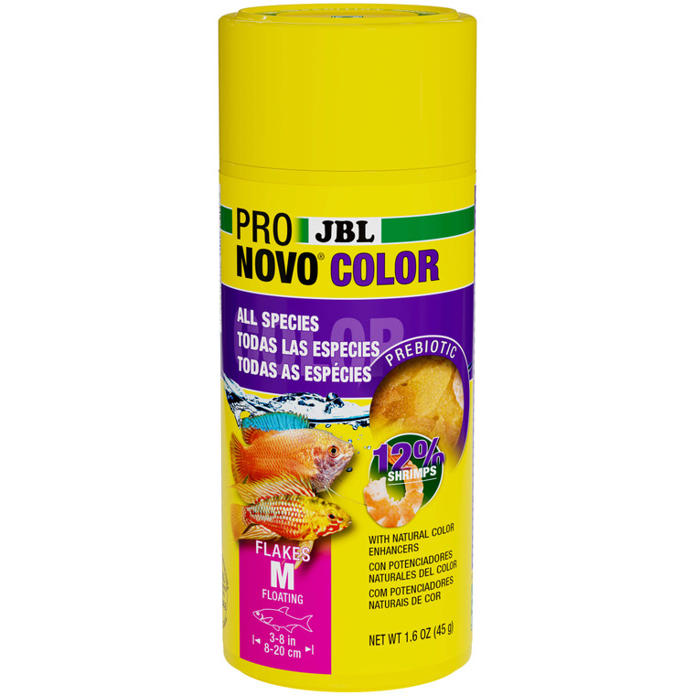 JBL PRONOVO Color 250ml (45g) M Flakes (main Food)