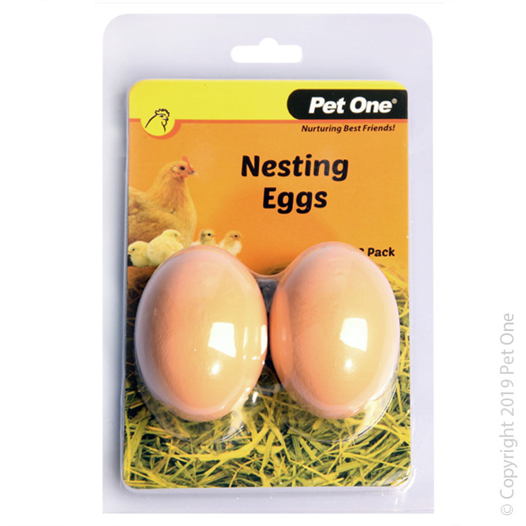 Pet One - Nesting Eggs 2pk