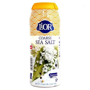 Salt.Lior, Coarse Sea Salt (17.6 Oz)