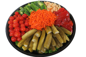 12" Pickled Vegetable Tray