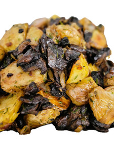 Baked Potatoes With Mushroom, 0.5LB.