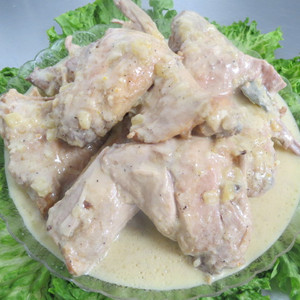 Rabbit in Sour Cream Sauce