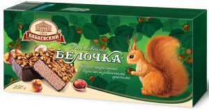 Belochka wafer cake, Babaevsky, 220 g