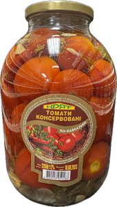 KRYAT Marinated Tomatoes Spicy "Po-Kavkazski", 3.15Kg.