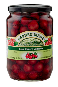 Garden Made Sour Cherry Compote, 700g
