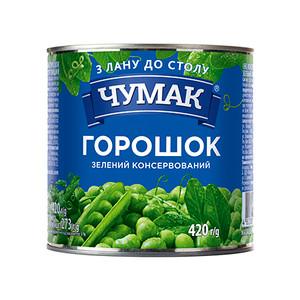 Chumak, Grean Peas, 420g
