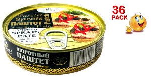 Baltic Gold, Smoked Sprats Pate, 160g
