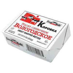 Fresh Made Butter Vologodskoe Sweet Whipped, 227g