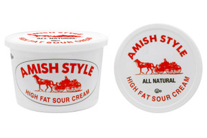 Sour Cream Amish Style High Fat by Four Seasons Dairy 15 Oz