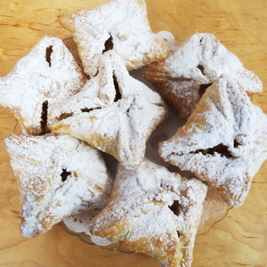 Pirozhki. Puff Pastry with Cherry