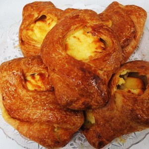 Homemade Danish With Farmer Cheese