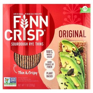 Finn Crisp Original Thin Rye Crispbread, 200g