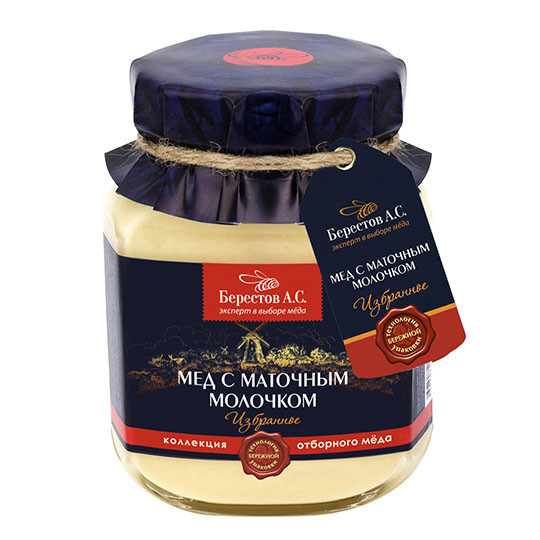Berestov, Premium Royal Jelly Honey (500g)