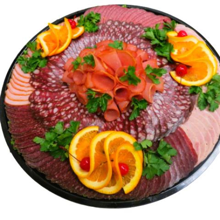 16" Assorted  Salami Tray