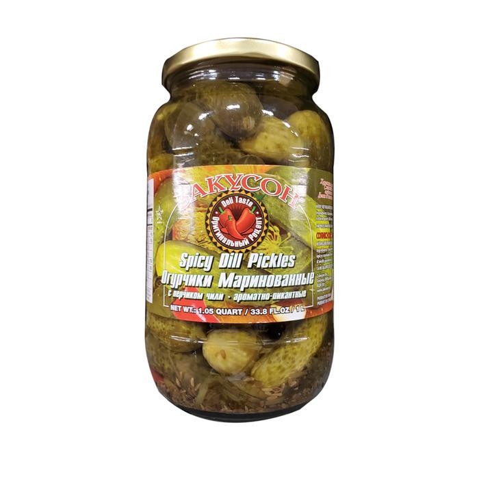 Zakuson Spicy Dill Pickles 1L