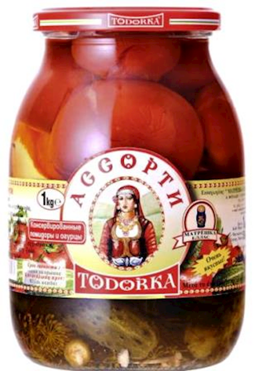TODORKA ASSORTI Tomatoes & Cucumbers, 1L