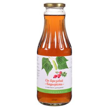 Birch Juice With Rosehip Infusion 1L
