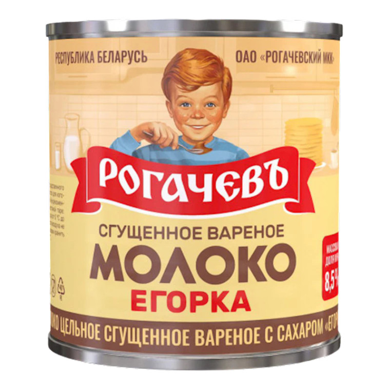 Rogachev, Sweetened Cooked Condensed Milk, 370g