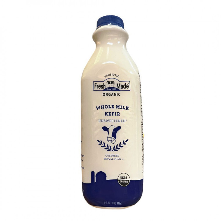 Organic Kefir Whole Milk, Fresh Made