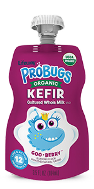 Probugs Organic Kefir Goo-Berry (Pack of 4)