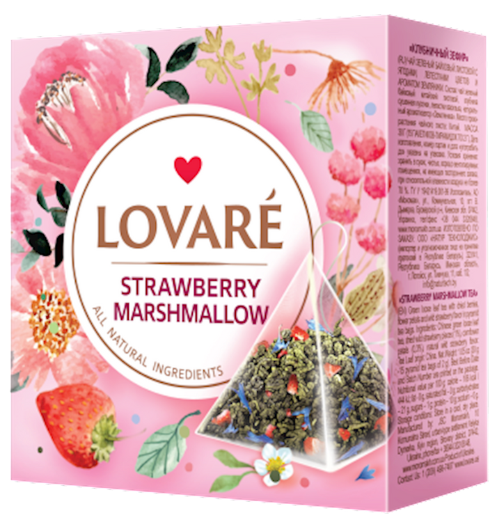 Lovare Strawberry Marshmallow (15x2g)
