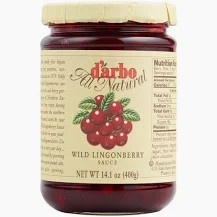 D'arbo Lingonberry Sauce, 400g
