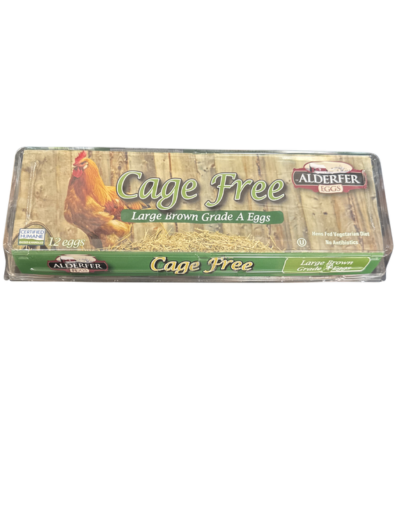 Alderfer< Cage Free Brown Egg (1 dozen)