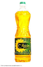 Sunflower Unrefined Oil, Maslyana, 1L