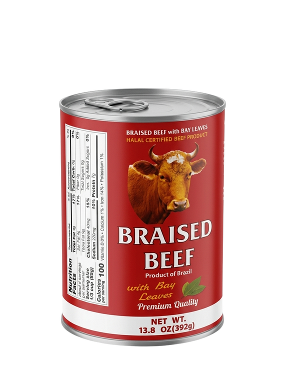 Braised Beef, Retro, 13.8 Oz