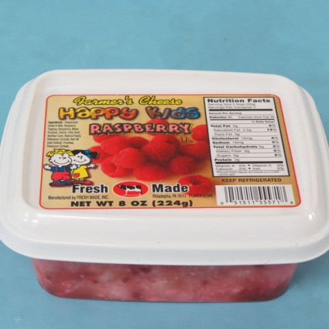 Happy Kids Farmer Cheese Raspberry