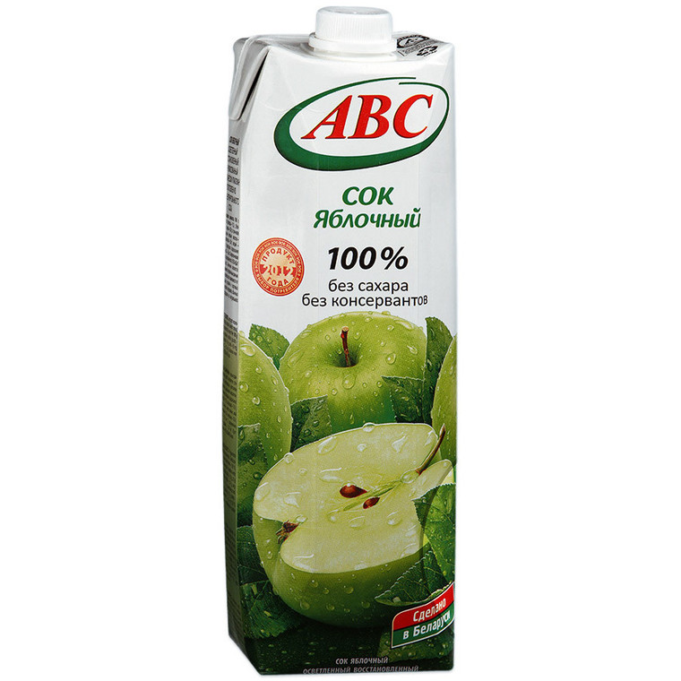 ABC Juice 100 % Apple 1 L