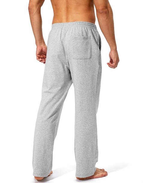 Pudolla Men's Cotton Yoga Sweatpants Athletic Lounge Pants