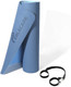 Non Slip Yoga Mat for Beginner and All Level, Eco & Knee Friendly