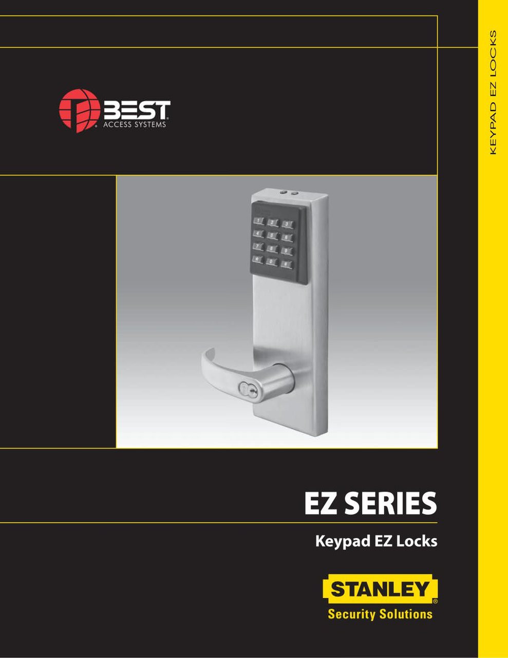 Best Access EZ Series Commercial Keypad Lock 9KZ3, door hardware