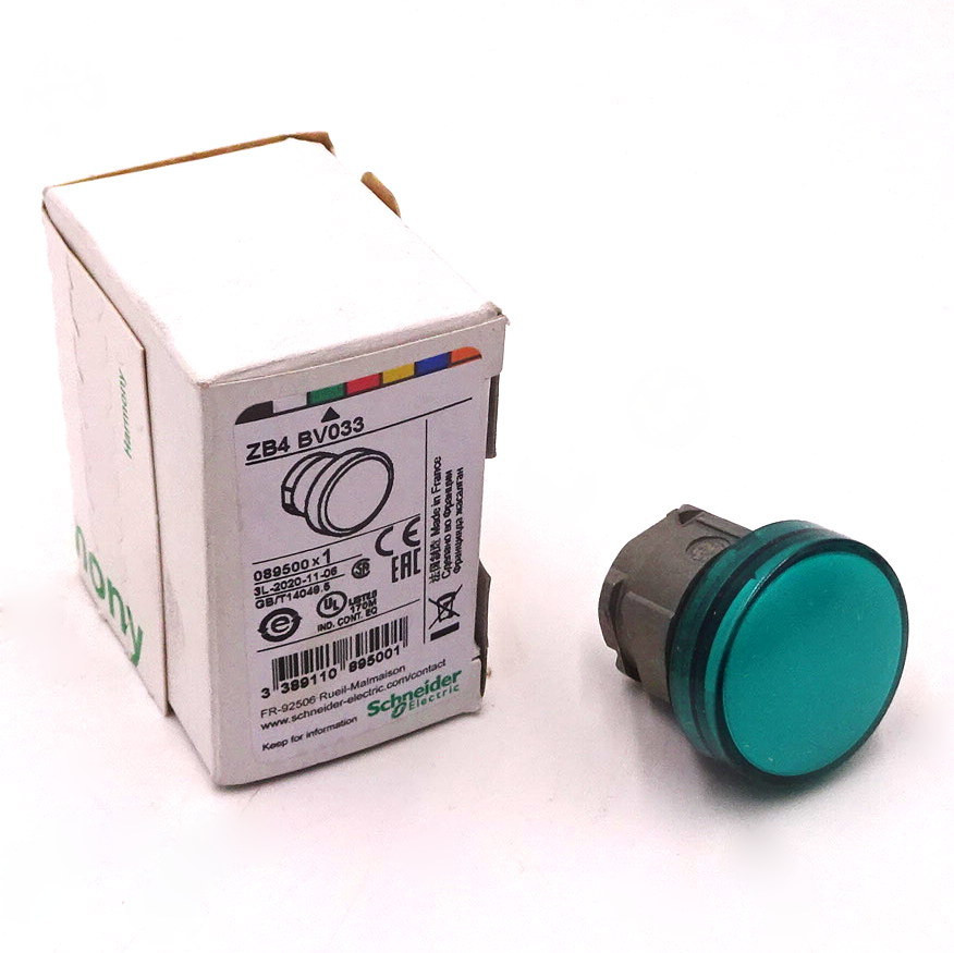 Pilot Light ZB4BV033 Schneider 22mm - Axxa - Motor Control & Automation