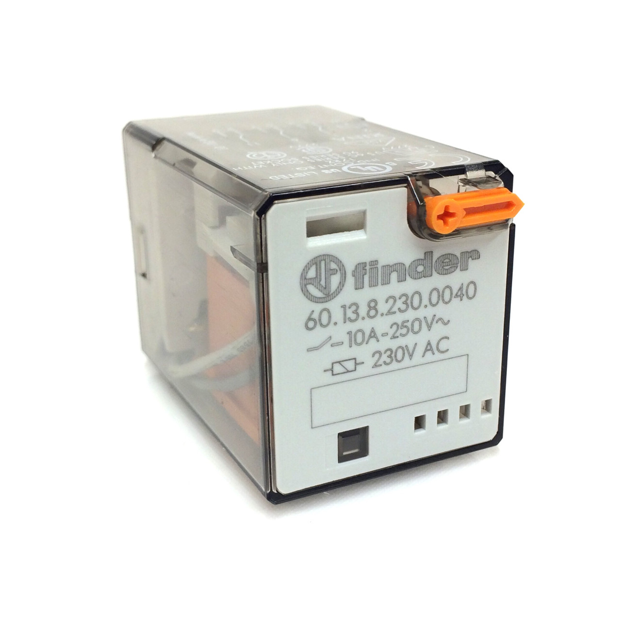 Finder 5 Pin 230V AC 10A 1 Pole Miniature Plug In Relay (4031-8230)