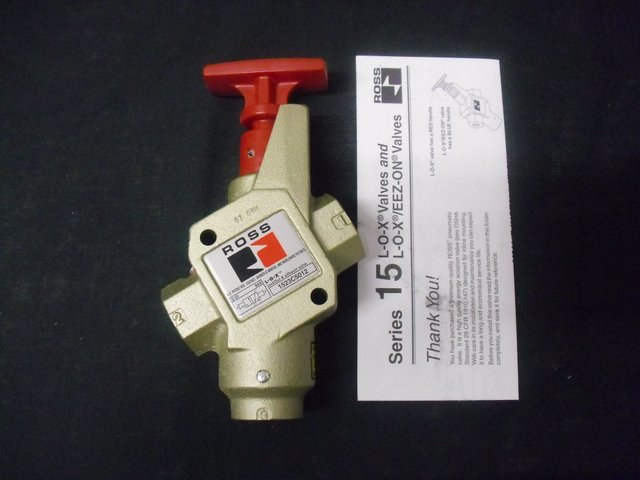 Lockout Valve Ross 1523C5012 Axxa Motors & Motor Control