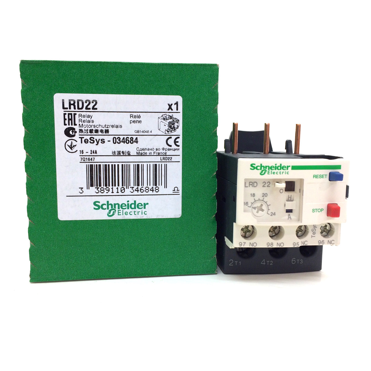 Relais De Surcharge Thermique Schneider Electric LRD Relais De Surcharge Thermique Schneider Electric LRD